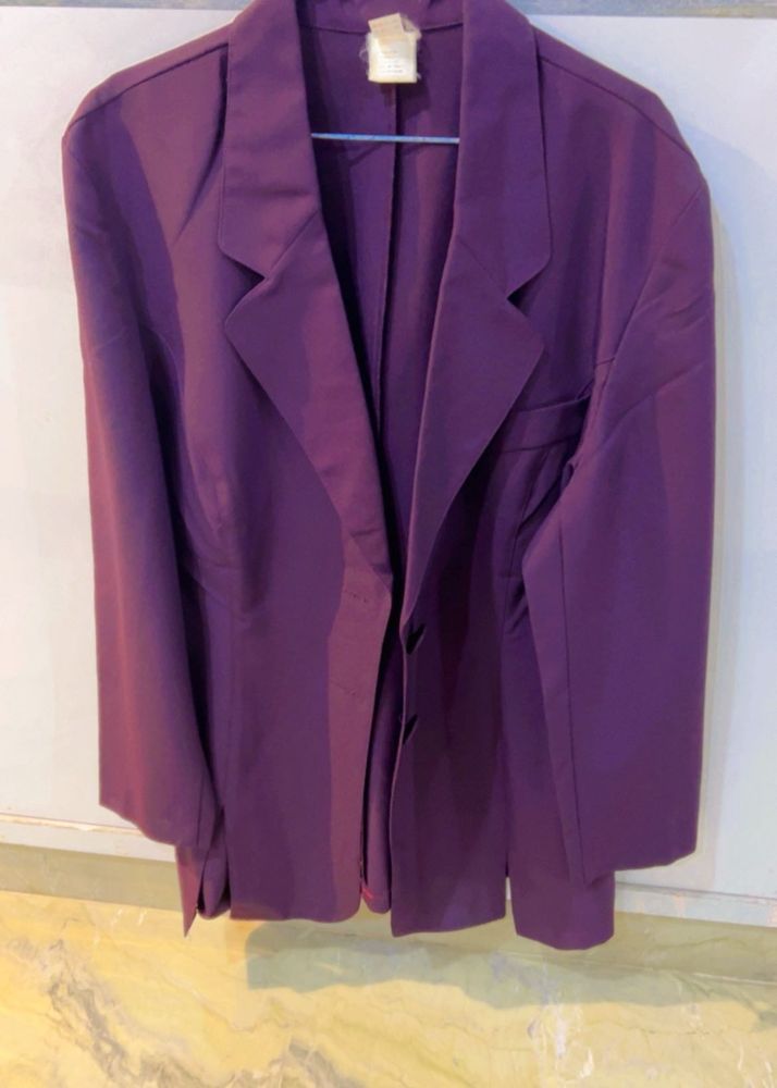 Purple Blazer - Stylish &amp; Chic