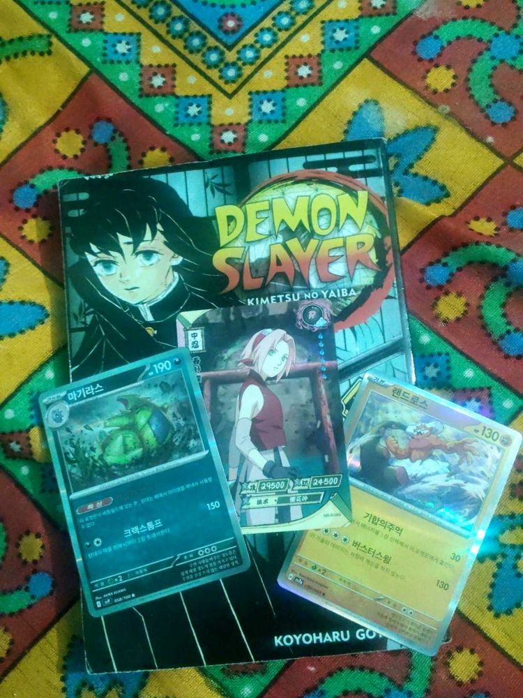 Demon Slayer Manga &amp; Cards