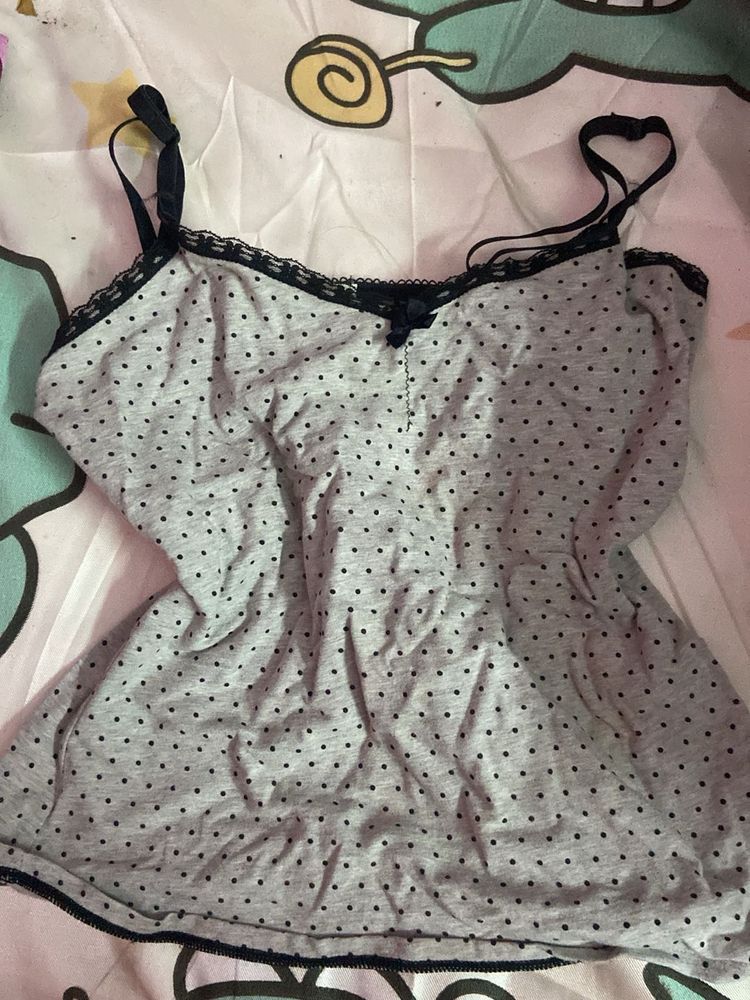 pinteresty 💕Polka Dot Tank Top