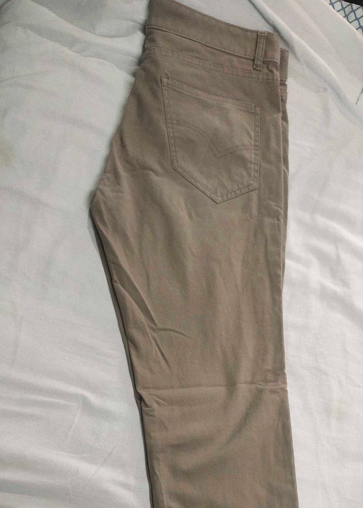 Khaki Casual Pants