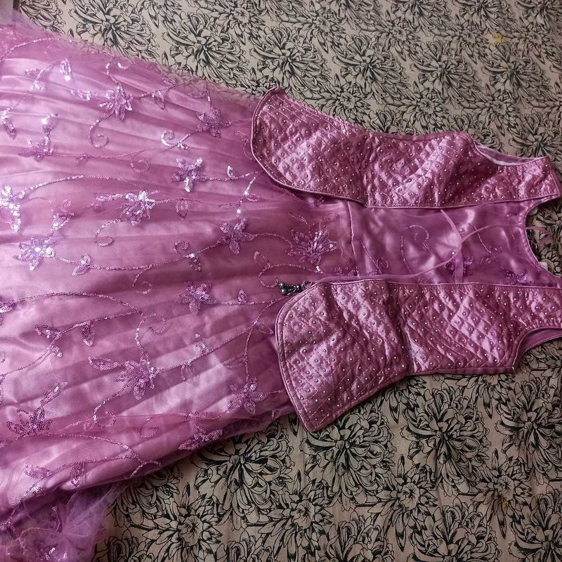 Elegant Purple Lehenga Choli
