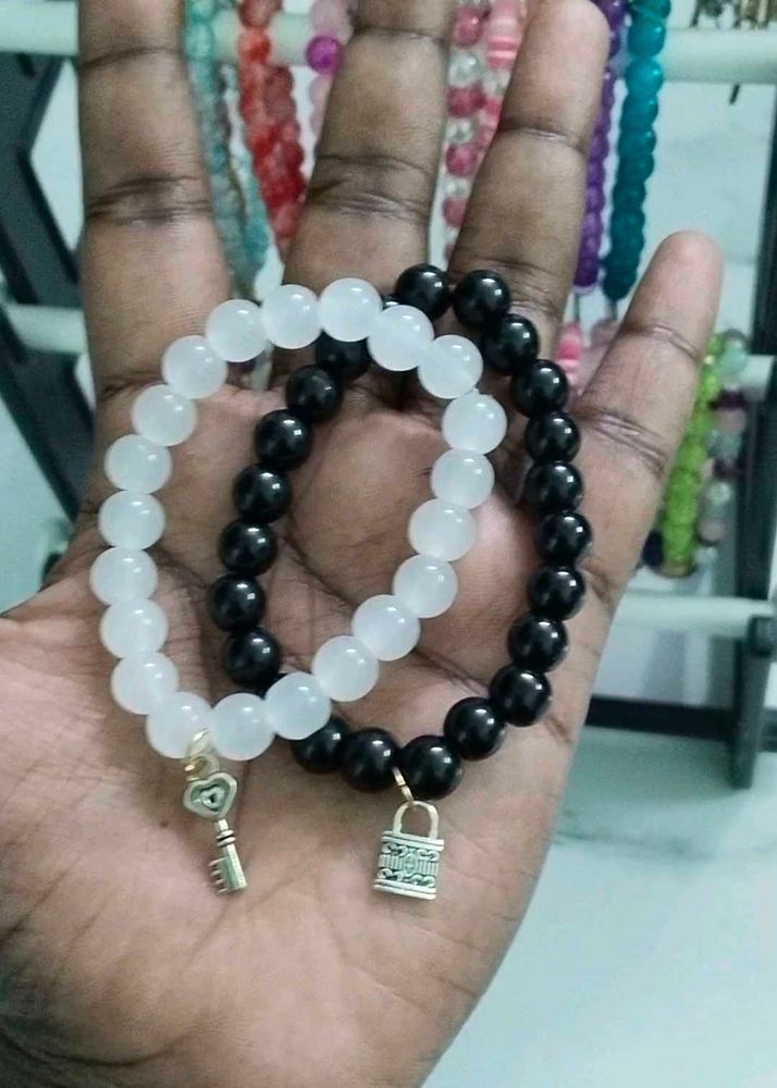Couple Lock And Key Bracelet