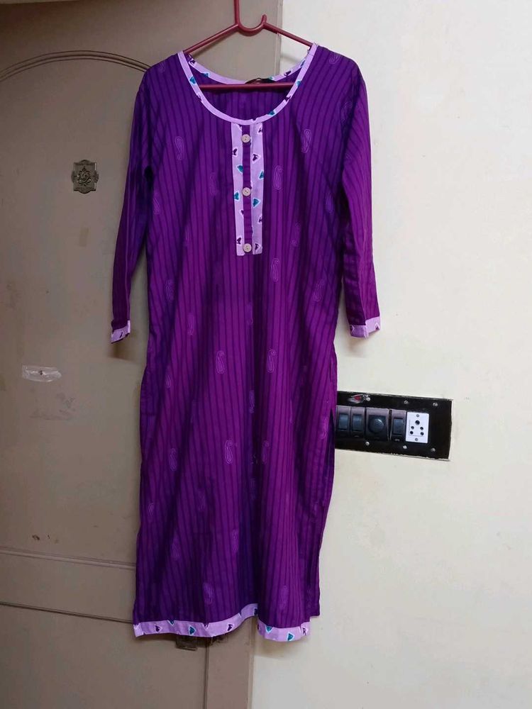 Purple Women&#39;s Kurta set