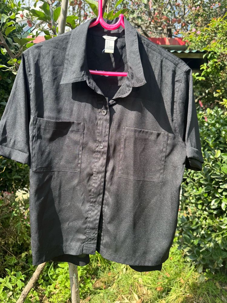 Black Short Sleeve Shirt