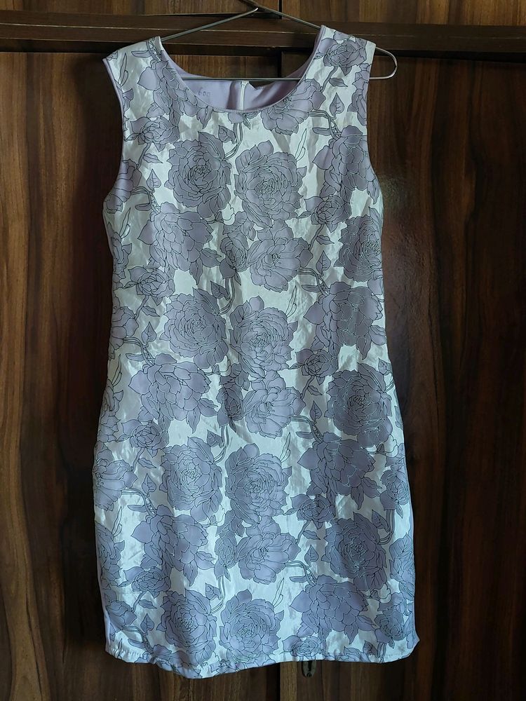 Cut Sleeves Top For Girls Back Side Zipper