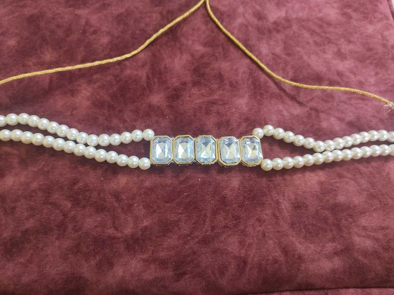 new Pearl &amp; Stone Necklace