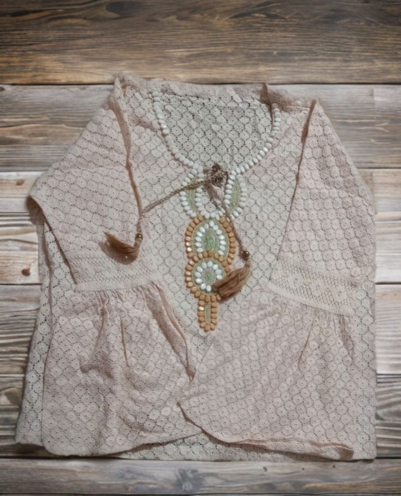 Casual And Formal Top Light Pink Colour