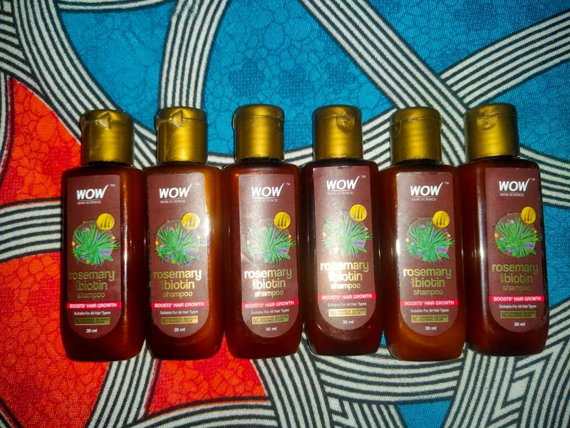 WOW Rosemary Biotin Shampoo Set