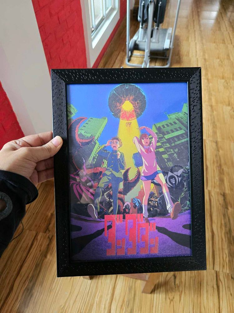 &#34;Dan Da Dun&#34;Anime Poster Frame + 10 Minis
