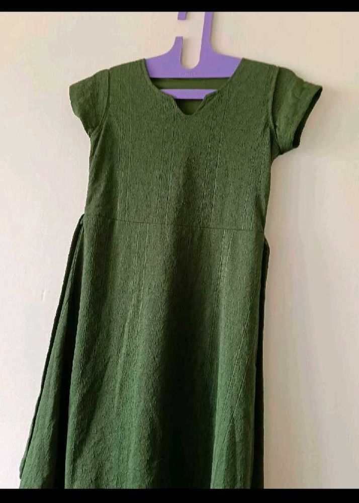 Green Casual Dress