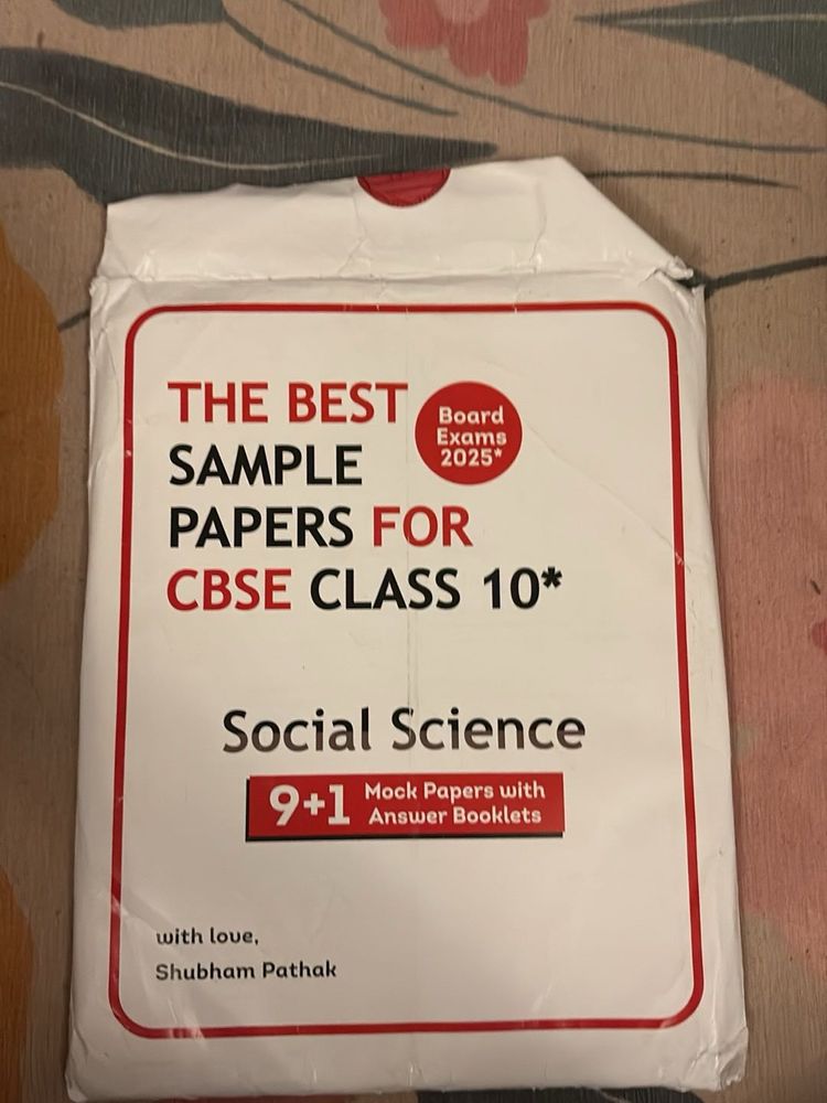 SOCIAL SCIENCE SAMPLE PAPER  FOR 10th BOARDS CBSE