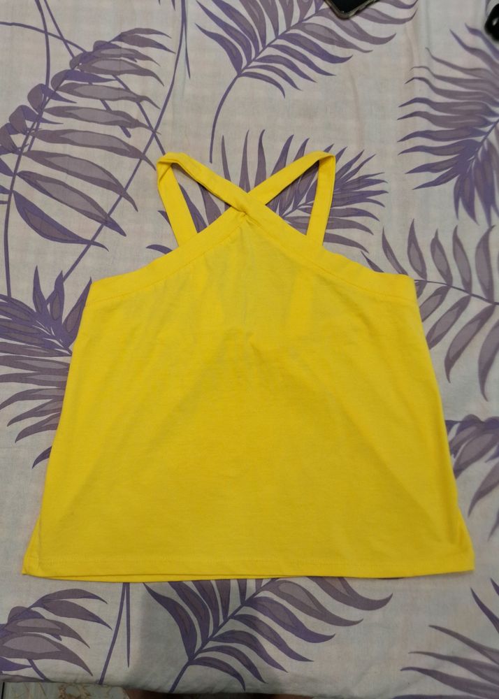Cross Neck Top