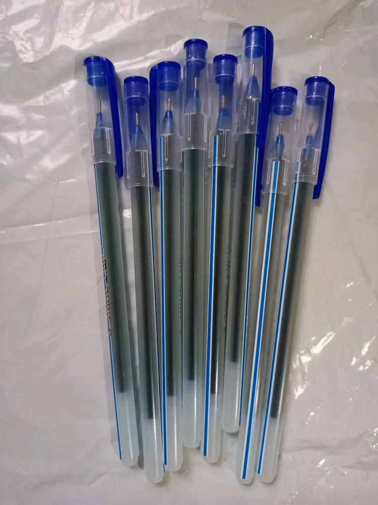 Combo -8-Pack Ball Pens + 10-Pack Spiral Diary