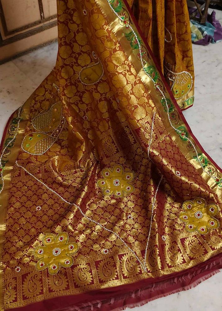 expansive 🔥 pattu silk work Saree 😍