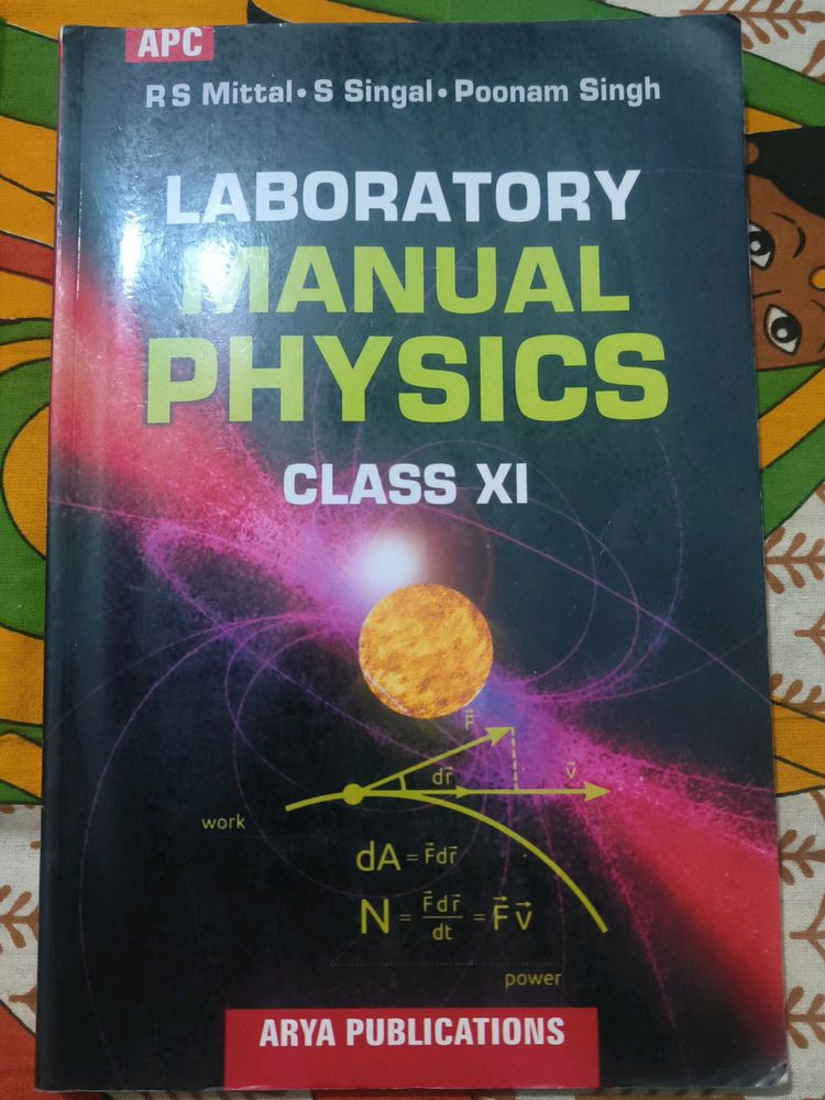 Laboratory Manual Physics Class 11th