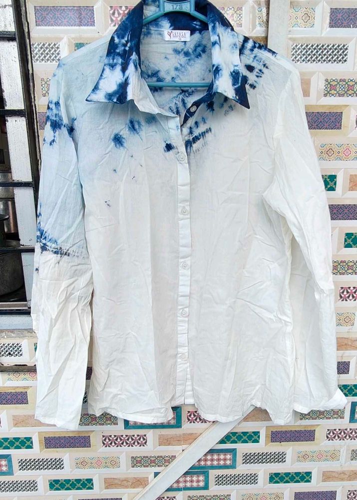 Tie Dye Button Down