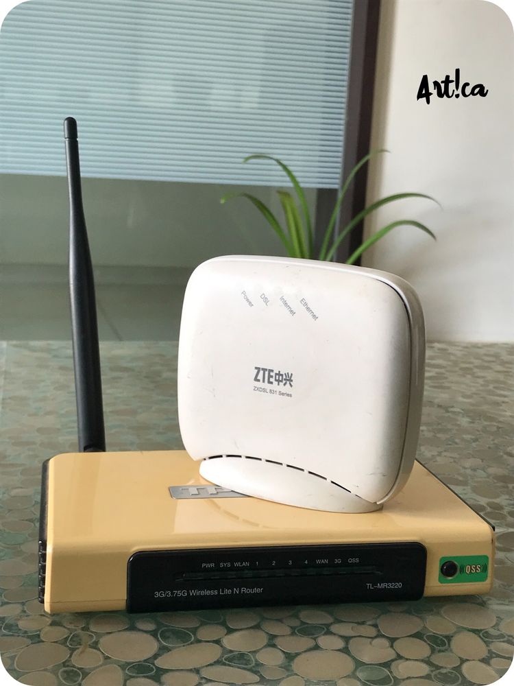 TP-LINK WiFi &amp; ZTE Router - Combo