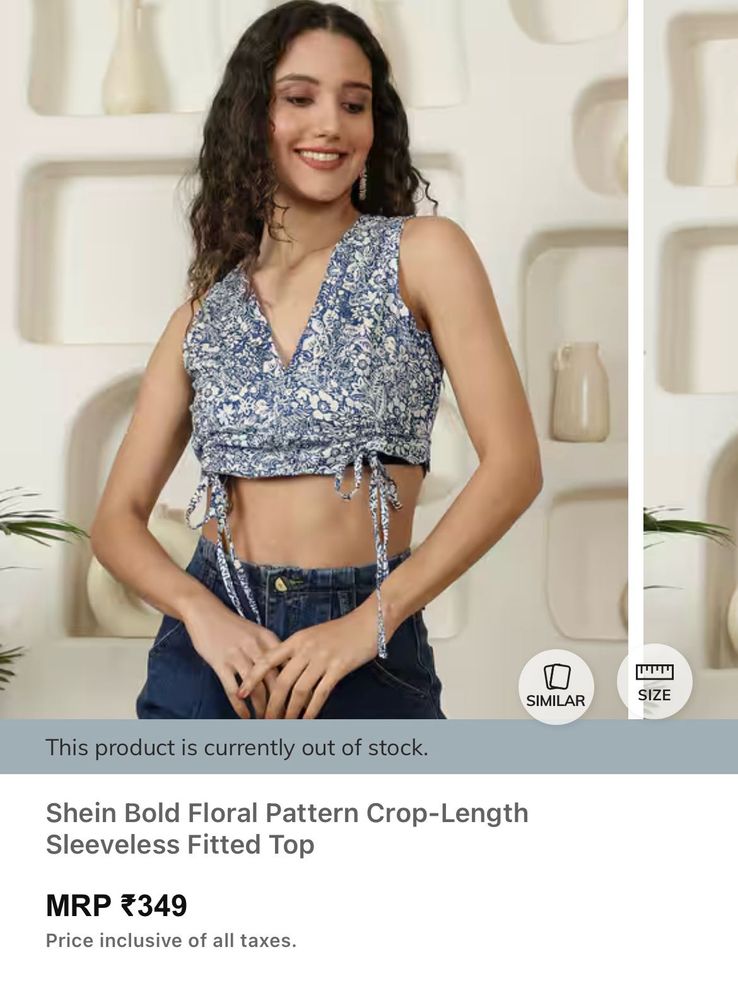 Floral Crop Top