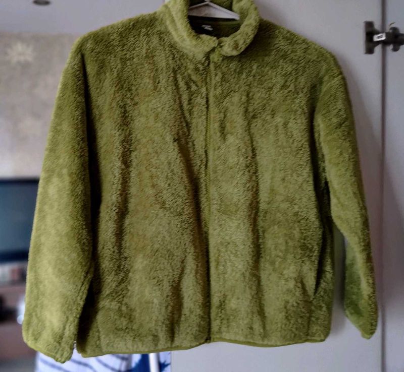 Green Fleece Jacket