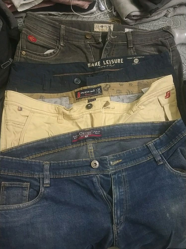2 Jeans &amp; 2 Chinos