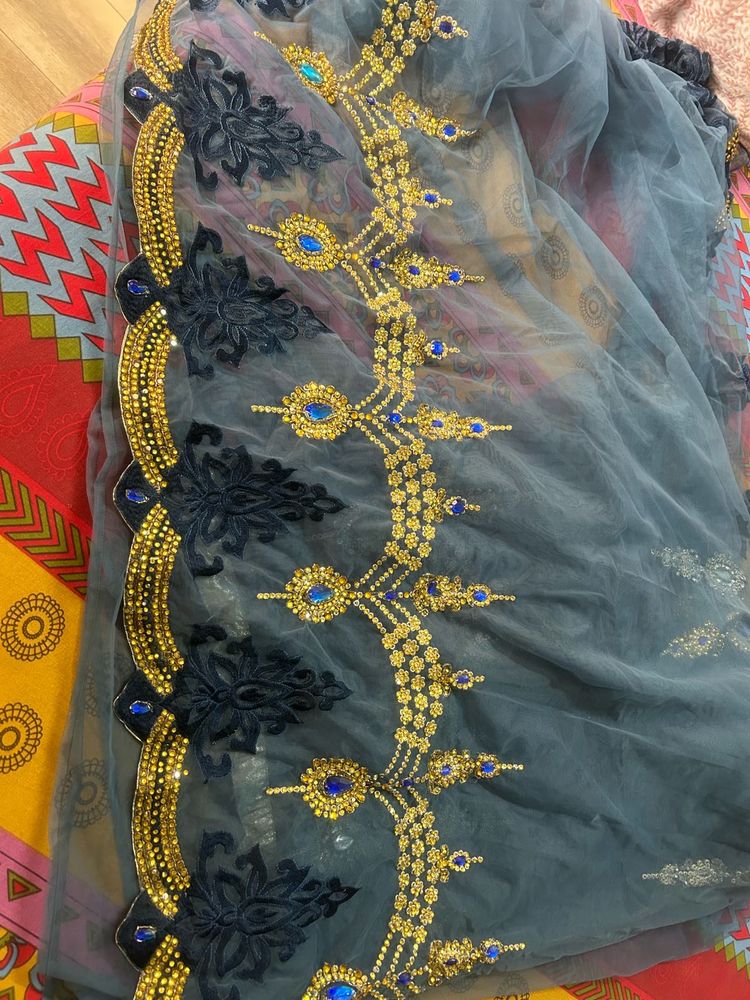 Heavy Embroidery Saree