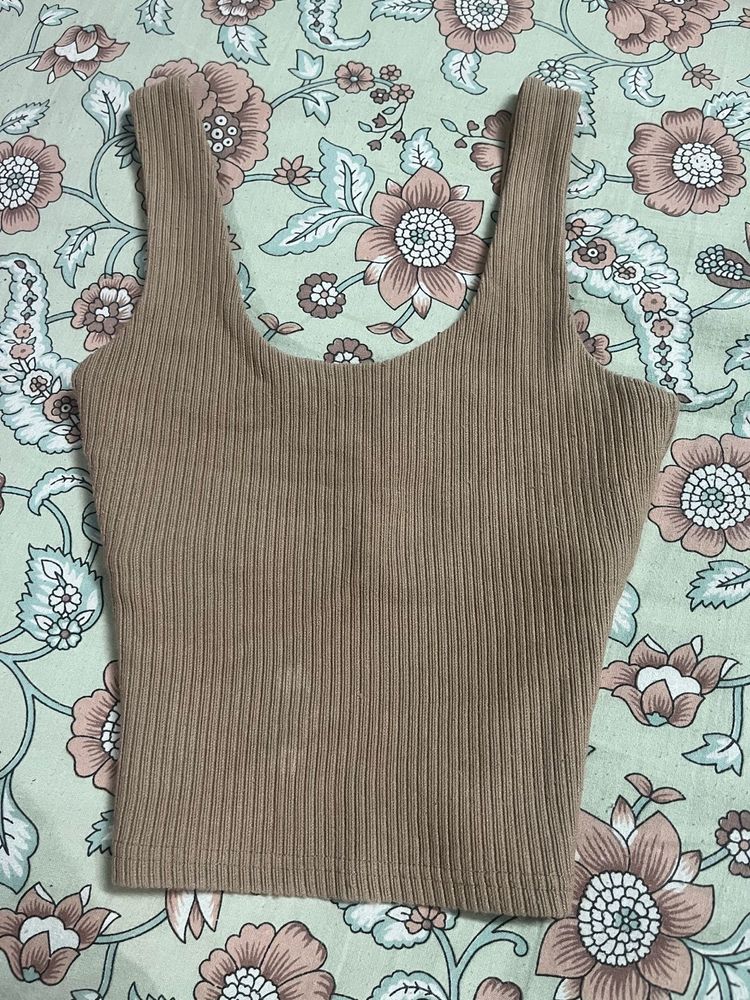 Ribbed Knit Tank Top