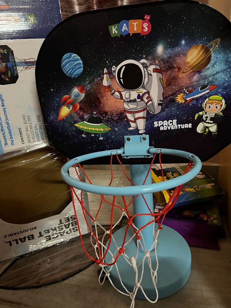 Kids Space Adventure Basketball Set
