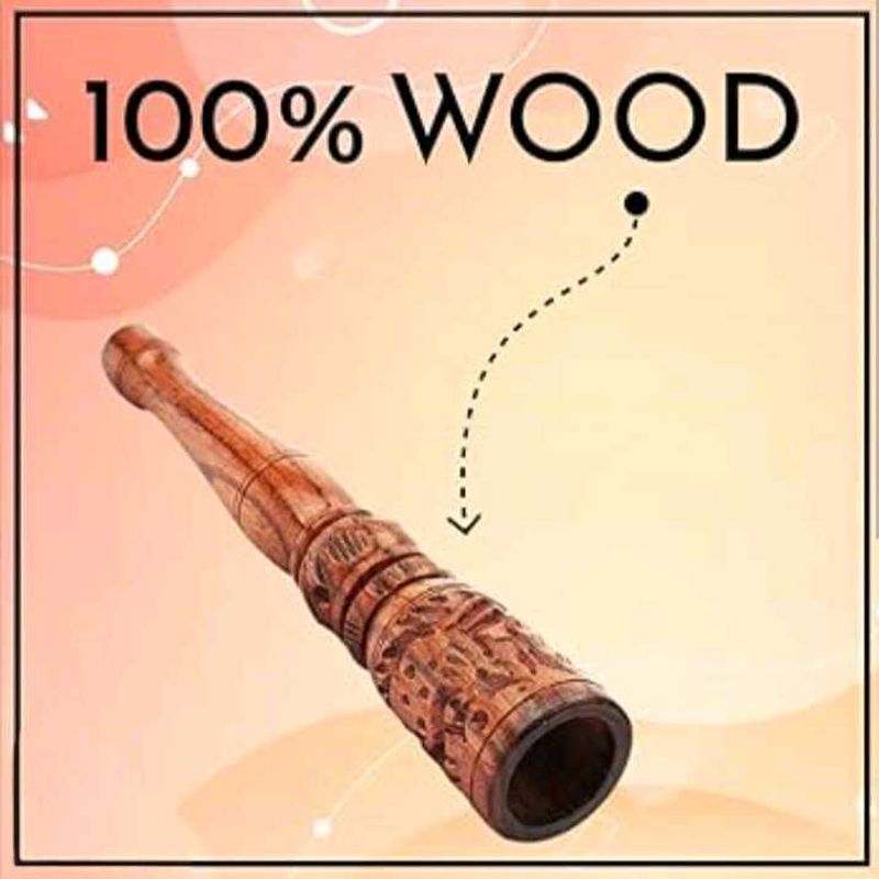 2 Wooden Pipe For Smoking