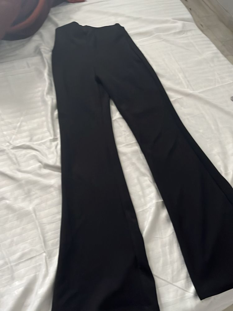 H&amp;m Flared Fitted Pants