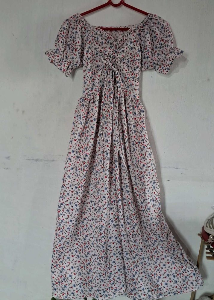 Floral Print Maxi Dress