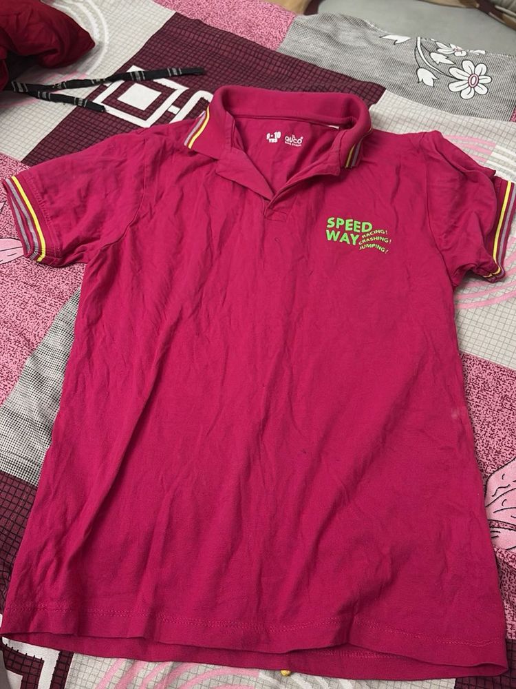 Stylish Maroon T-Shirt