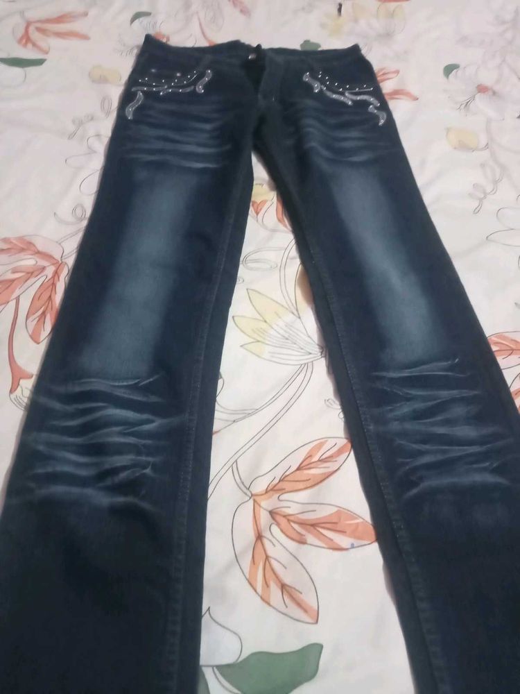 Beautiful Stunning Girl Jeans