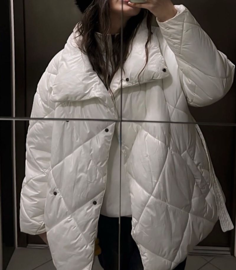 Off White Puffer Jacket