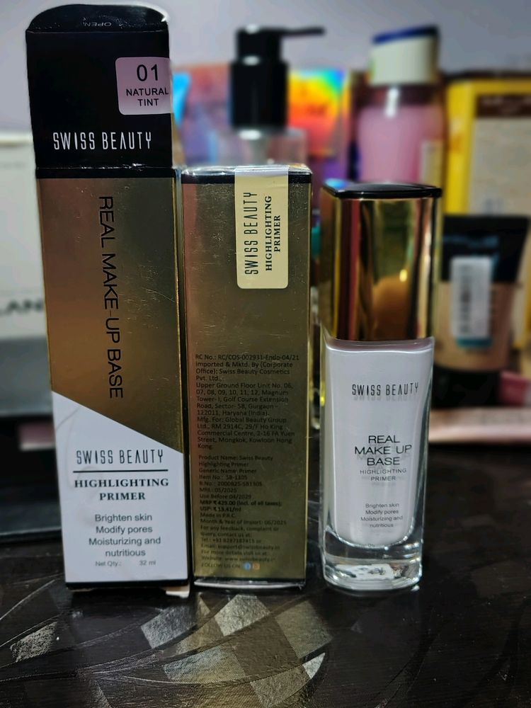 Pack Of 2 Swiss Beauty Natural Tint Face Primer ✨