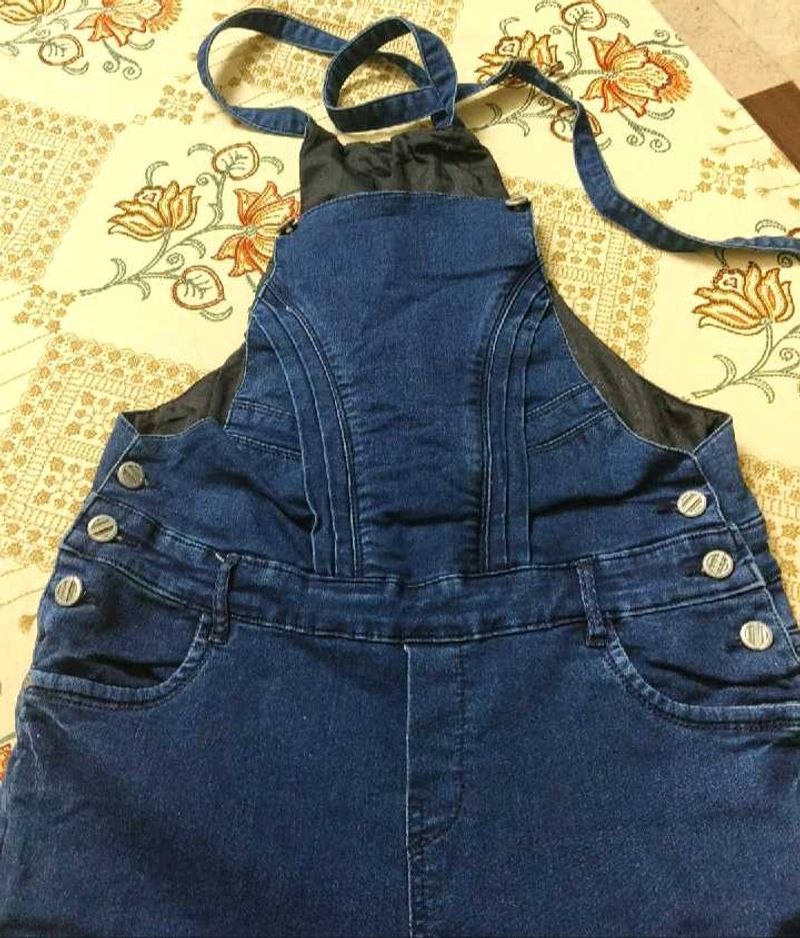 Denim Overalls