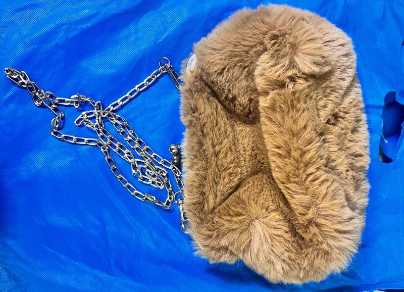 Fur Crossbody Bag