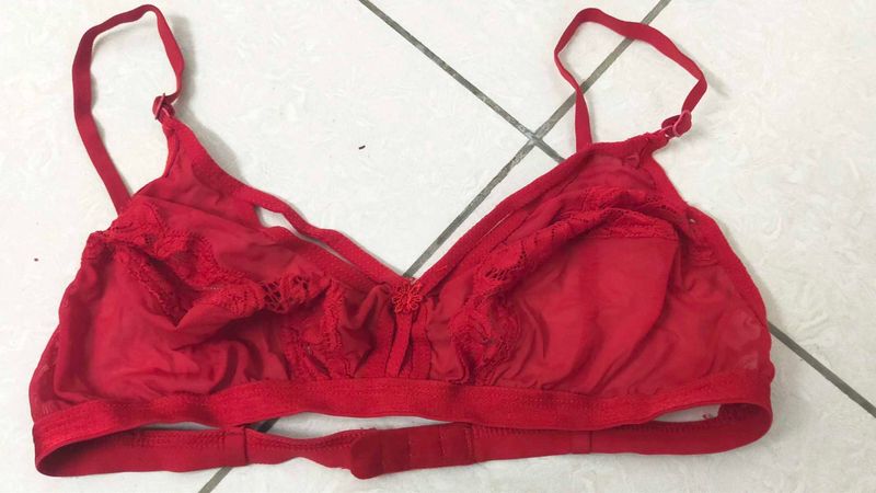 Red Lace lingerie set