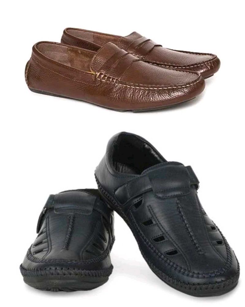 Leather Loafers