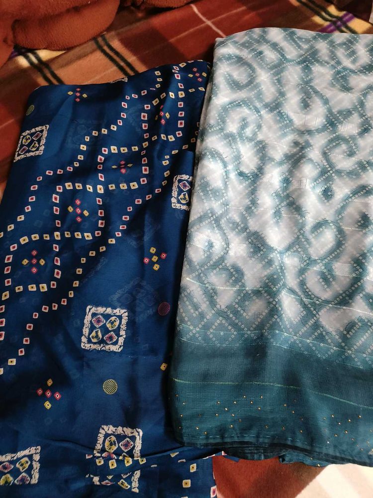 Bandhani Saree  - Set of 2