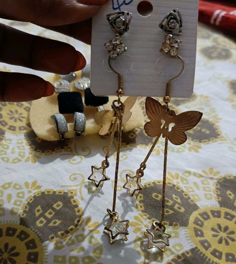 Earrings+ Studs+Ring