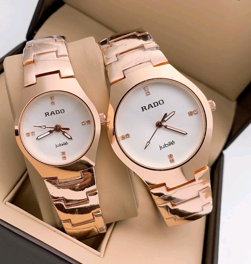 RADO COUPLE WATCH GOOD QUALITY @SALE