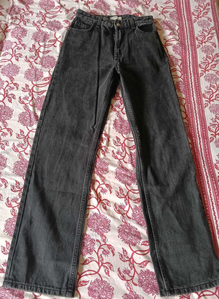Bershka Charcoal Jeans