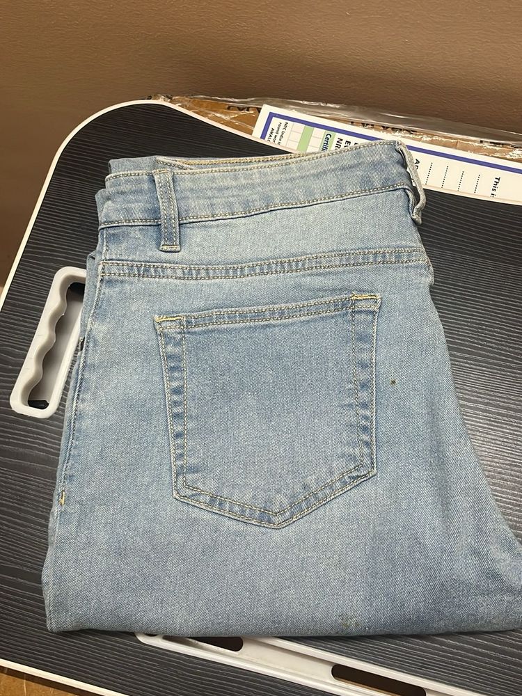 Light Wash Denim Jeans