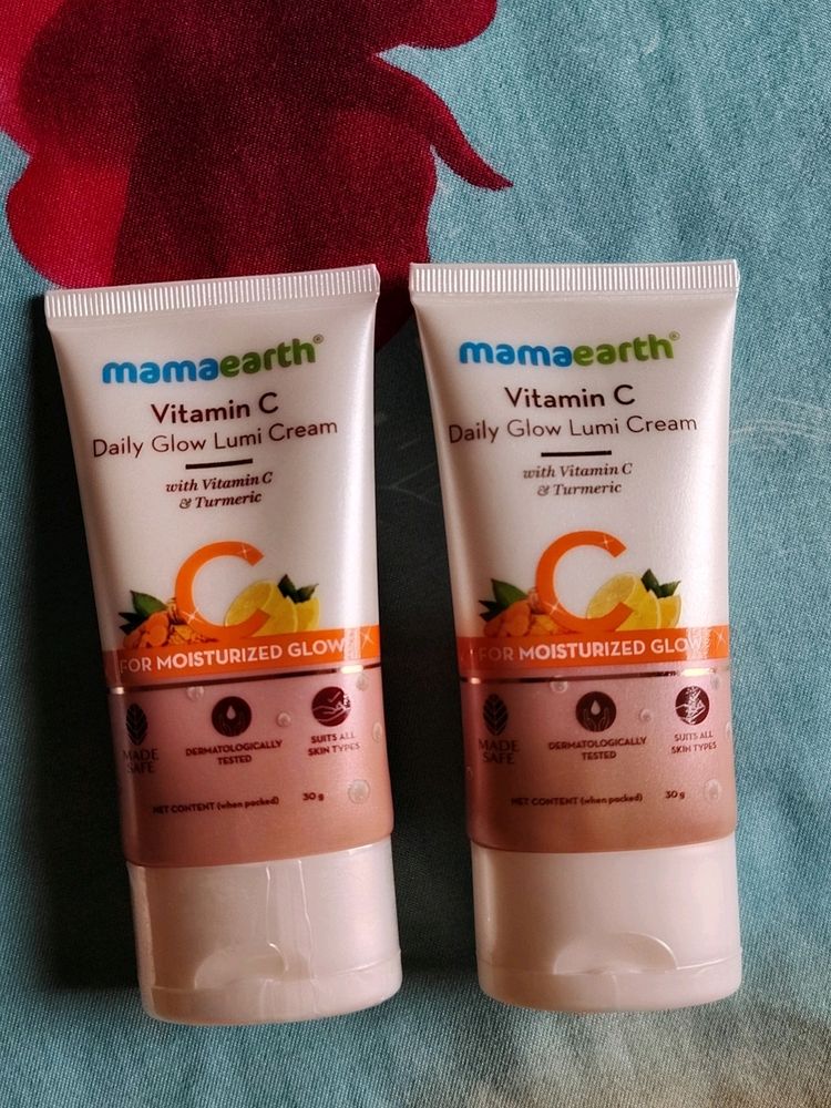 Mamaearth Vitamin C Lumi Cream 👌