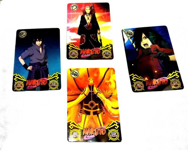 Naruto Card Combo Pack 4 Piece