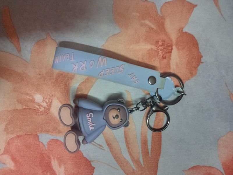 Cute Bear Keychain