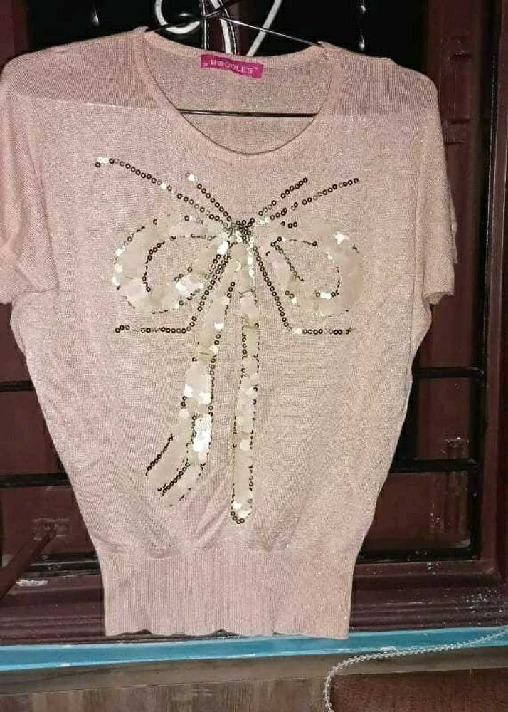 Sparkly Pink Top