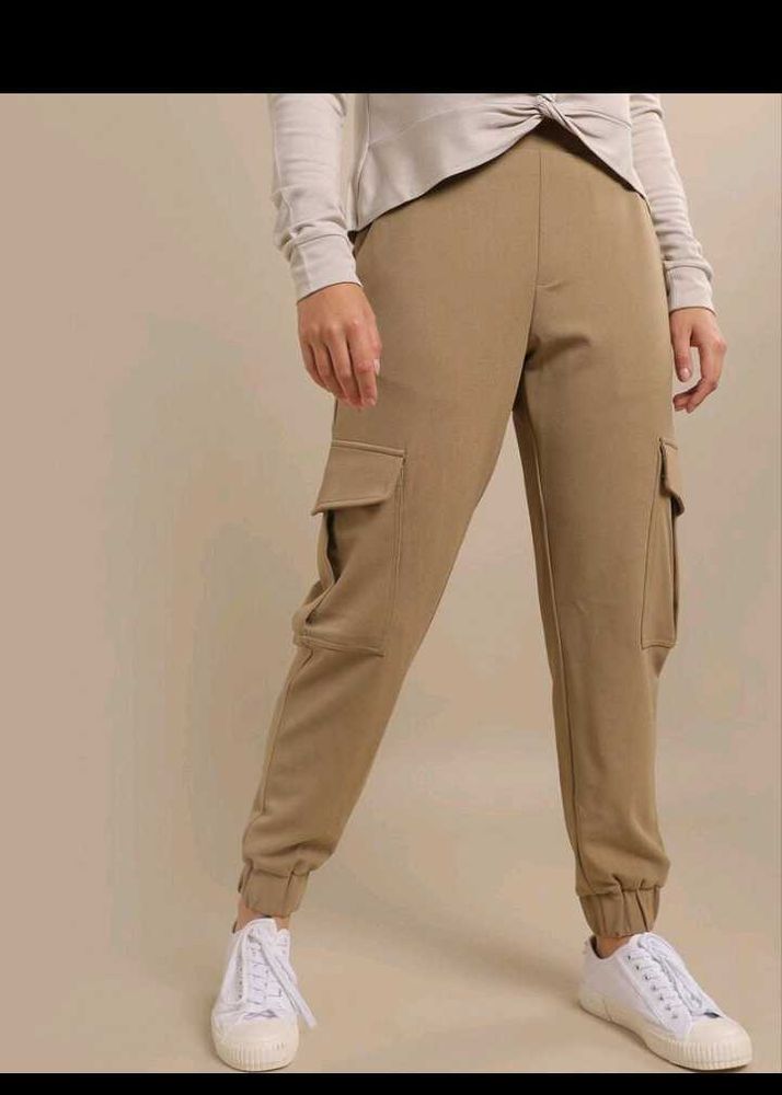 Fyre Rose Flap Pockets Cargo Joggers