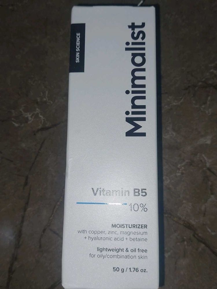 Minimalist Moisturizer