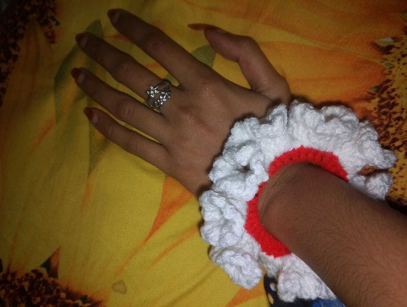 Handmade Crochet scrunchie